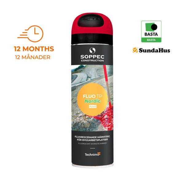 Fluo TP Nordic 12-Pack - Red