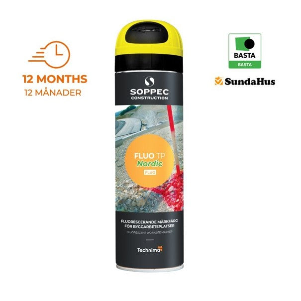 Fluo TP Nordic 12-Pack - Yellow