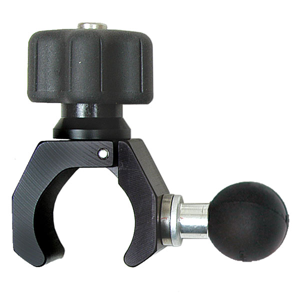 Rod holder with 1 inch ball