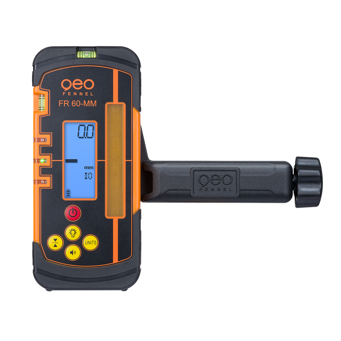 FR 60-MM Receiver for rotating laser RED and GREEN
