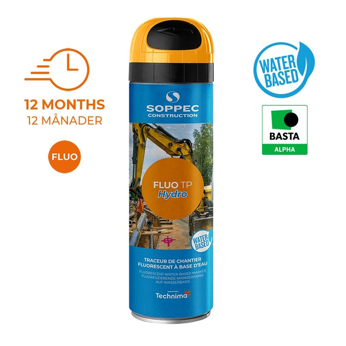 Fluo TP Hydro 12-Pack - Orange