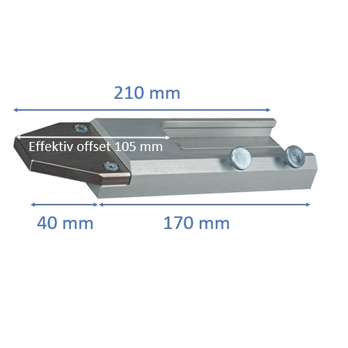 Invar footplate/shoe for "curtain facades"