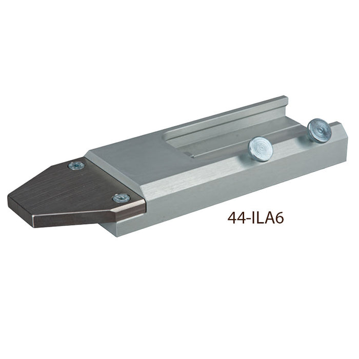Invar footplate/shoe for "curtain facades"