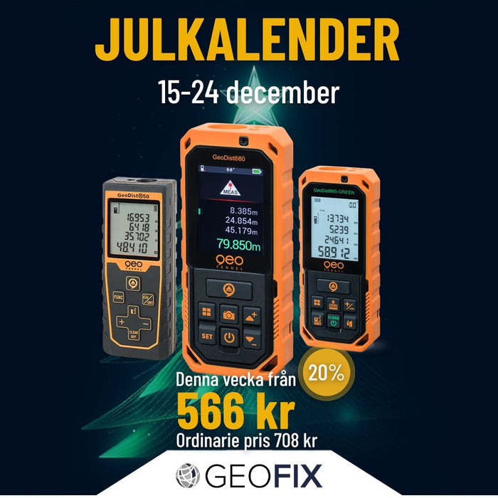 20% Rabatt på Geo-Fennel avståndsmätare