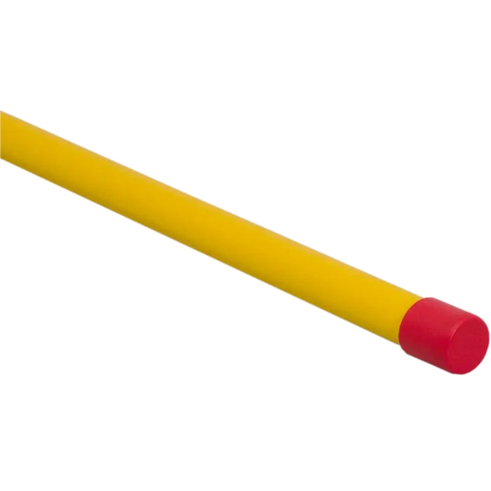 Keba rågångsstolpe gul med röd knopp - 20 pack