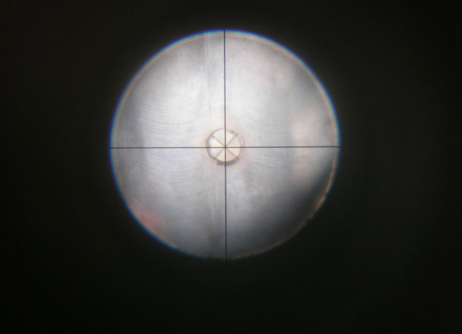 Fixed point for tripod, prism and total station