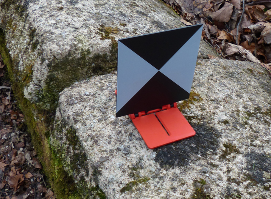 Foldable Laser Scanner Target