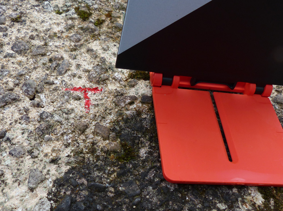 Foldable Laser Scanner Target