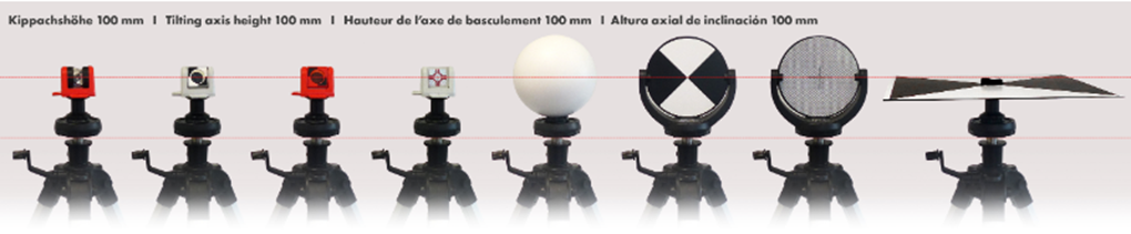 Laser scanner sphere with suction cup or magnet